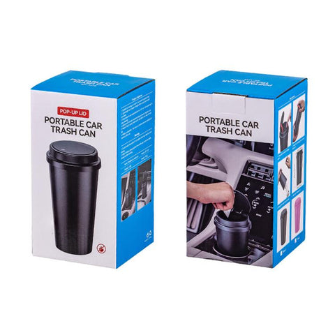 SHUNWEI Portable Round Car Water Cup Holder Miscellaneous Item Storage Box