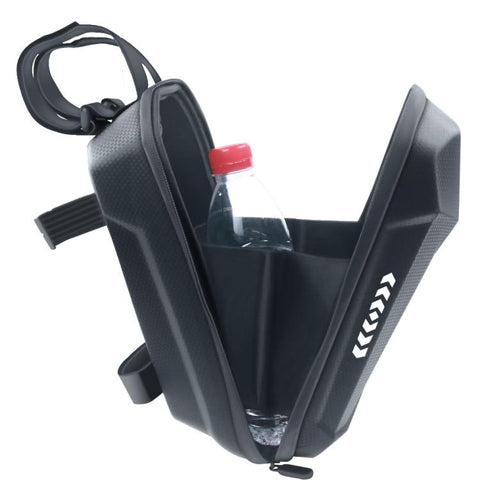 3L Waterproof Electric Scooter Handlebar Bag EVA Hard Shell Front Hanging Storage Pack for Bicycles, 3L