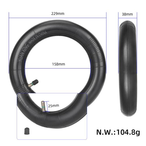 10x2.125 Electric Scooter Pneumatic Tire For Segway Ninebot F20 F25 F30 F40, For Segway Ninebot F20 F25 F30 F40 Inner Tube Only, For Segway Ninebot F20 F25 F30 F40 Outer Tire Only, For Segway Ninebot F20 F25 F30 F40 Inner + Outer Tire Set