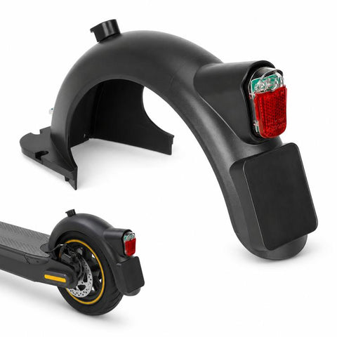 For Ninebot MAX G30D Rear Mudguard Kit Electric Scooter Fender Replacement, Without Tail Light, With Tail Light