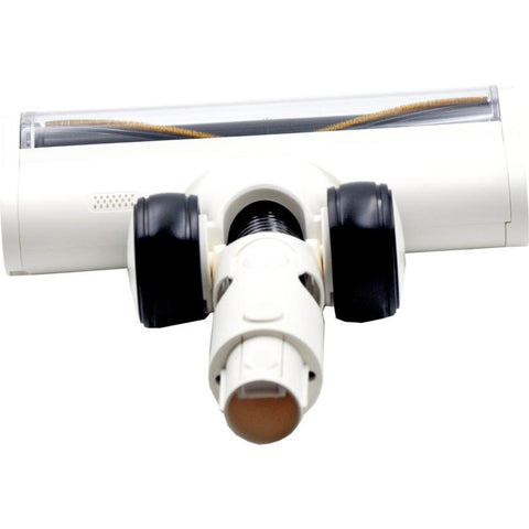 Motorized Floor Brush Head For Dreame R10 / R20 / R30 / T10 / T20 Vacuums With Green Dust-Detecting Light, White