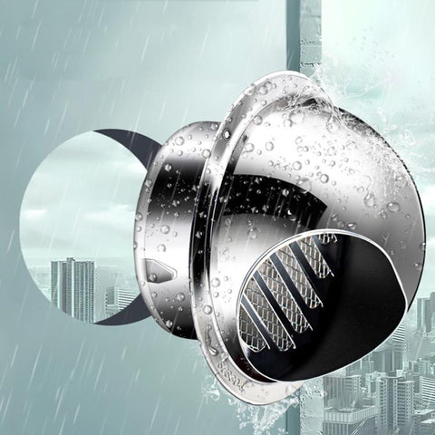 Stainless Steel Range Hood Exhaust Pipe Vent Exterior Wall Rainproof Cover, 50# Polished Thickened, 60# Polished Thickened, 70# Polished Thickened, 80# Polished Thickened, 90# Polished Thickened, 100# Polished Thickened, 110# Polished Thickened        ...