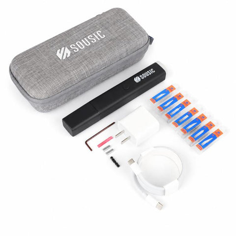 45W Handheld Ultrasonic Cutter Plastic Resin PCB Carbon Fiber Portable Cutting Tool, US Plug, SOUSIC 19-Piece Set Basic, SOUSIC 18-Piece Set Upgraded