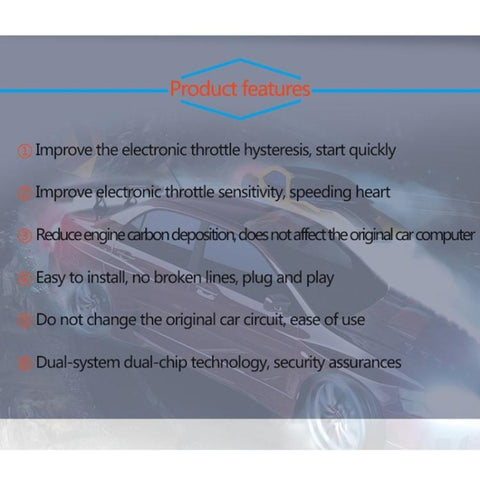 TROS TS-6Drive Potent Booster Electronic Throttle Controller, For Dodge Journey 2019