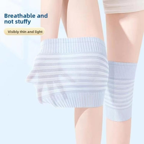 Cotton Knee Pads Breathable Cool Comfortable Non-Slip Thin Summer Knee Pads, M, L, XL