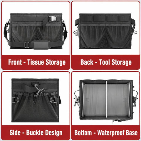 Waterproof Abrasion-Resistant Grill Storage Bag Thickened Oxford Fabric Outdoor Camping Picnic Tool Box