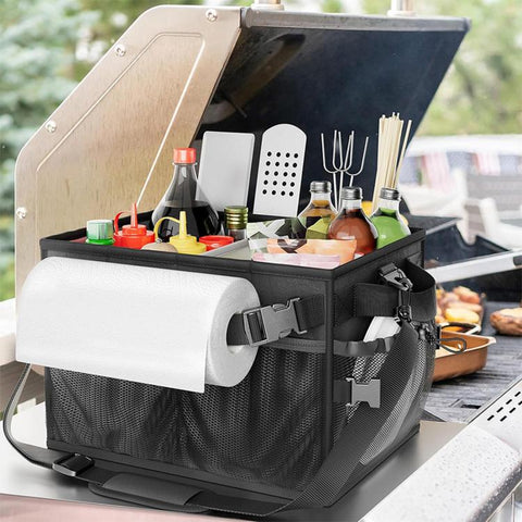 Waterproof Abrasion-Resistant Grill Storage Bag Thickened Oxford Fabric Outdoor Camping Picnic Tool Box