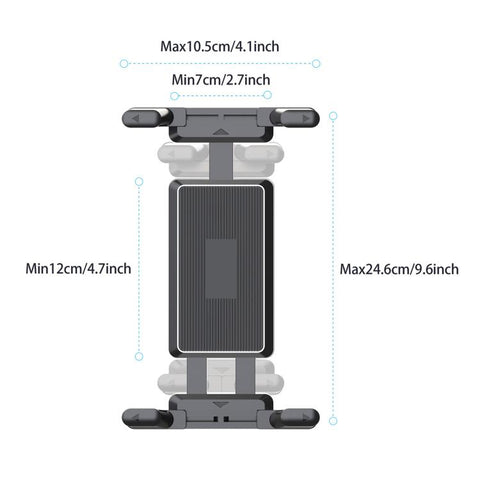 Tablet Holder For Treadmill Exercise Bike Stroller & Wheelchair