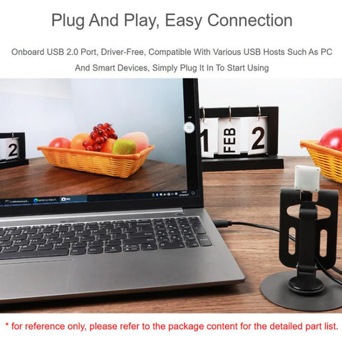 Waveshare OV4689 4MP USB Camera 92-Degree FOV, Supports Type-C Port And SH1.0 4PIN Header, 34767
