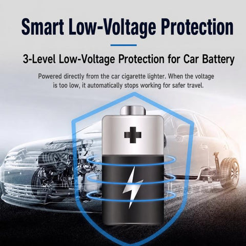 5.6L Compressor Cooling Car Fridge Large Capacity Silent Vehicle Refrigerator