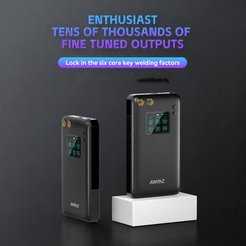 AWithZ U3 Portable Spot Welder with 2.0inch Color Screen Handheld Battery Welder, 5000mAh, 7500mAh