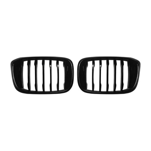 For BMW X3 G01 / X4 G02 2018-2021 Front Grille Air Intake Modification Parts, Single Line, Dual Line
