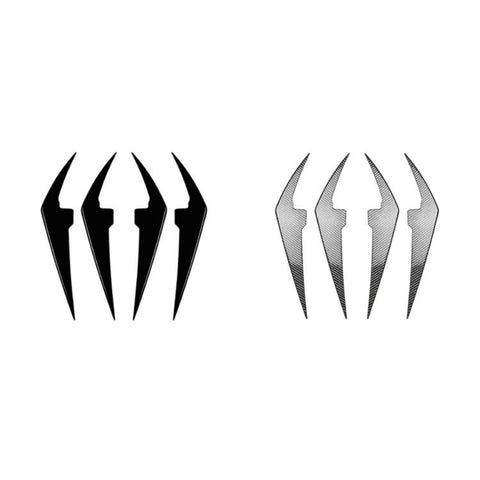 For BMW 3 Series G20 / G21 LCI M Sport 2023+ Front Air Knife Vent Decal Modification Parts