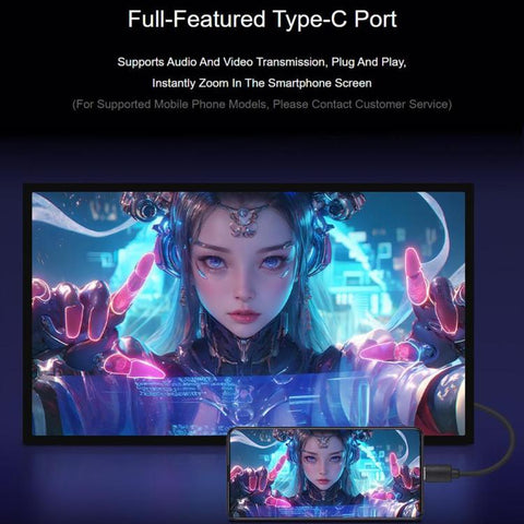 WAVESHARE 21.5inch IPS Touch Monitor With Foldable Stand, 1920 × 1080 Resolution, 144Hz Refresh Rate, 10-Point Capacitive Touch, EU Plug, UK Plug, US Plug