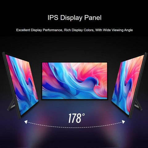 WAVESHARE 21.5inch IPS Touch Monitor With Foldable Stand, 1920 × 1080 Resolution, 144Hz Refresh Rate, 10-Point Capacitive Touch, EU Plug, UK Plug, US Plug