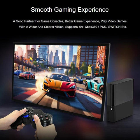 WAVESHARE 21.5inch IPS Touch Monitor With Foldable Stand, 1920 × 1080 Resolution, 144Hz Refresh Rate, 10-Point Capacitive Touch, EU Plug, UK Plug, US Plug