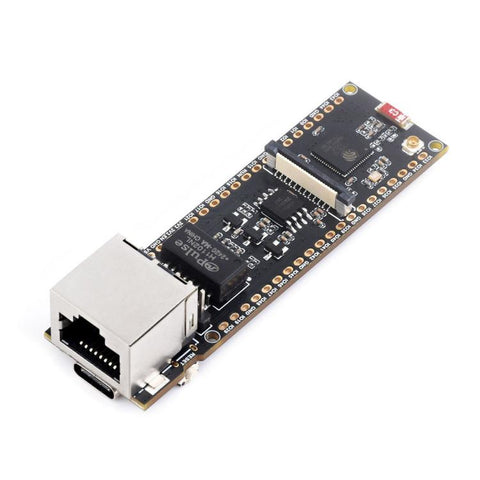 WAVESHARE ESP32-S3 ETH Development Board, 10/100Mbps RJ45 Ethernet Port, Wi-Fi & Bluetooth Support, 240MHz Dual Core Processor, Single Board No Soldered Pin Header, Mainboard+OV5640 Camera No Soldered Pin Header                                         ...