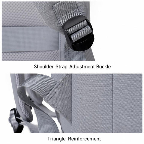 REMOID Large Travel Backpack Waterproof Flight Approved Weekender Bag With USB Port