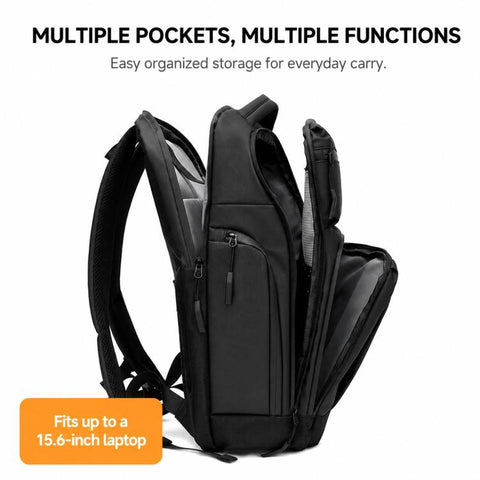 REMOID 15.6 inch Laptop Backpack Business Travel Commuter Pack Waterproof College School Bookbag