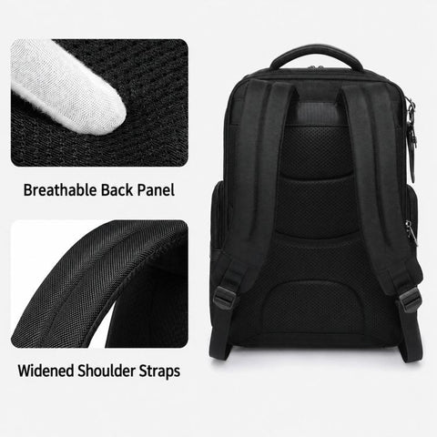 REMOID B3005 Business 15.6 inch Laptop Backpack Water Resistant Travel Commute School Daypack