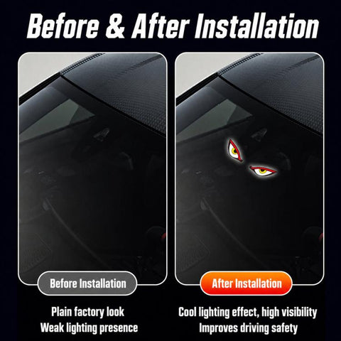 Suction Cup Blinking Solar Car Light Dynamic Multi-Mode LED Window Warning Light