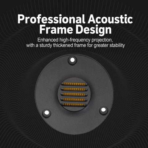 1.5 Inch Ribbon Speaker Pneumatic Car Tweeter, 4 ohms, 8 ohms