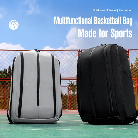 REMOID Basketball Backpack 32L Sports Gym Bag Travel Commuter Daypack With Wet Dry Separation, 049