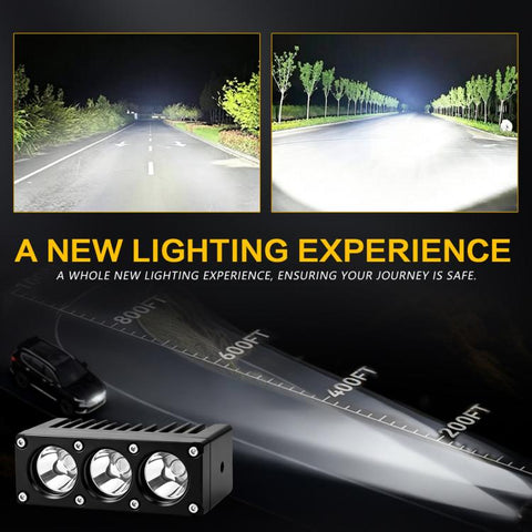 42W High-Power Car Truck Grille Spotlight, E17, E17+1-to-2 Wiring Harness