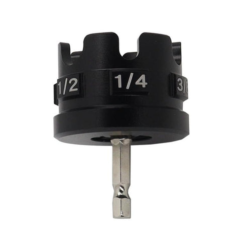 Electric Drill Hex Shank Nut Extractor Drill Bit Adapter, Aluminum, Plastic