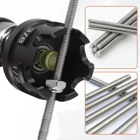 Electric Drill Hex Shank Nut Extractor Drill Bit Adapter, Aluminum, Plastic