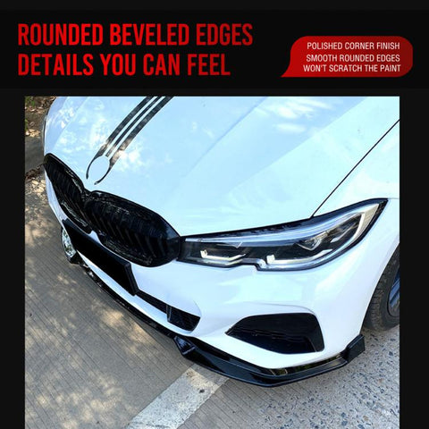 For BMW 3 Series G20 M Sport MP 2019-2022 Front Lip Decor Stickers