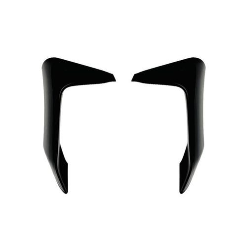 For BMW M3 F80 / F81 M4 F82 / F83 2015-2020 Car Accessories Stickers, Front Air Blade Black, Front Air Blade Carbon Fiber, Front Bumper Trim Black, Front Bumper Trim Carbon Fiber, Front Lip Black, Lip Carbon Fiber
