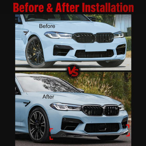For BMW M5 F90 LCI 2021-2024 Front Lip Mod Accessories