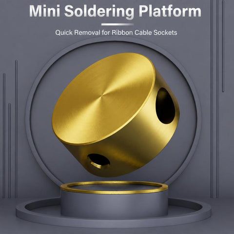 Mini Copper Heating Block Solder Platform For FPC Flex Cable Connector Repair, LAN RUI D6
