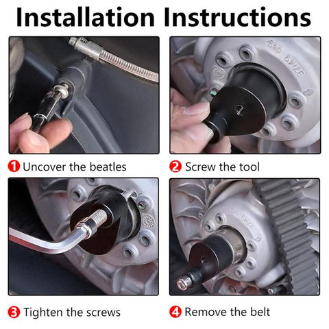 Car Clutch Belt Removal Tool For 17-23 Can-Am Maverick X3, Clutch Removal Tool