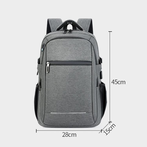 REMOID 17 inch Laptop Backpack Water-Resistant Travel Business Bag With USB Port