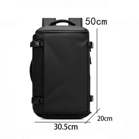 REMOID Travel Laptop Backpack With Shoe Compartment, USB Charging Port