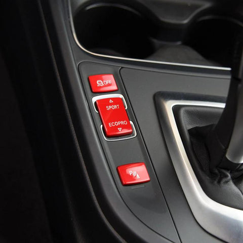 For BMW 1234 Series F 3pcs/ Set Chassis Gear Button