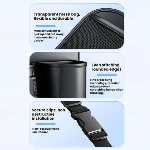 Car SUV Trunk Seatback Storage Hanging Bag