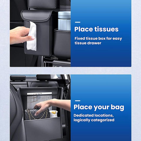 CABULE Car Seat Back Storage Hanging Bag