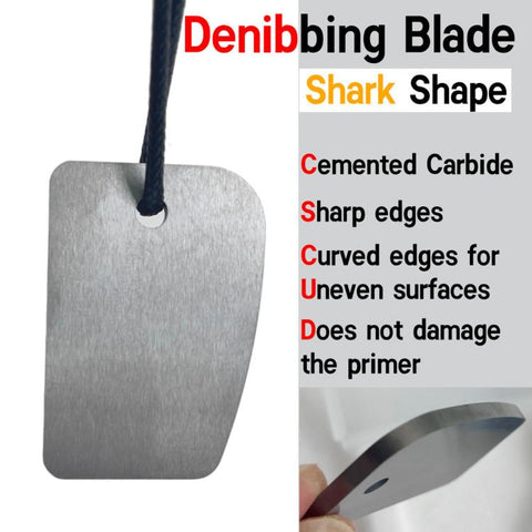 Car Paint Denibbing Blade Carbide Scraper Tool For Removing Paint Runs DUST Nibs and Defects, Long Paint Denibbing Blade
