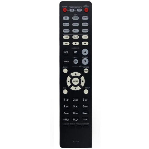 Replacement Remote Control For Denon AV Receiver Audio Video Controller, RC-1162, RC-1167, RC-1216, RC-1218, RC-1227, RC-1228, RC-1234