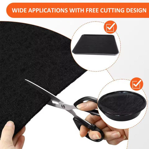 38cm Oil Drain Pan Splash Pad Washable Anti Splatter Mat For Fluid Changing, 2-Piece Set