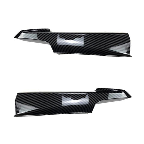 For BMW 3 Series F30/F31 M Pack 2013-2019 Car Modification Decals, Front Lip Black, Front Lip Carbon Fiber, Front Bumper Trim Black, Front Bumper Trim Carbon Fiber