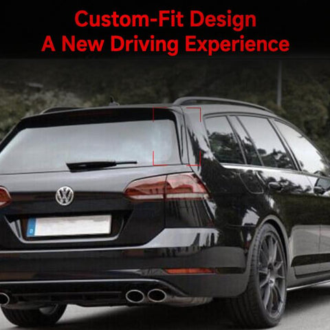 For Volkswagen Golf 7 Variant / Wagon 2013-2019 Car Rear Spoiler Modification Part