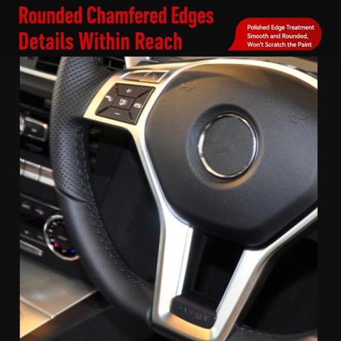 For Mercedes-Benz A W176 / C W204 Steering Wheel Modification Decals