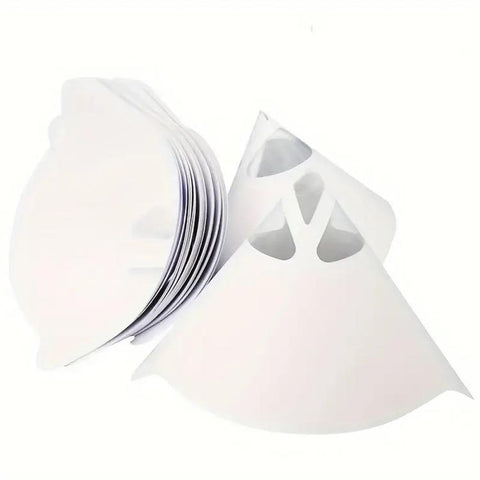 Disposable Paper Paint Strainers With Fine Nylon Mesh For Automotive & Painting Supplies, 100pcs / Pack