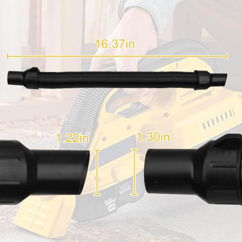 5140128-68 Vacuum Hose Replacement For Dewalt DCV580, DCV581H & DCV580H Cordless Vac, Hose Only, Hose+5 pcs Attachment Kit
