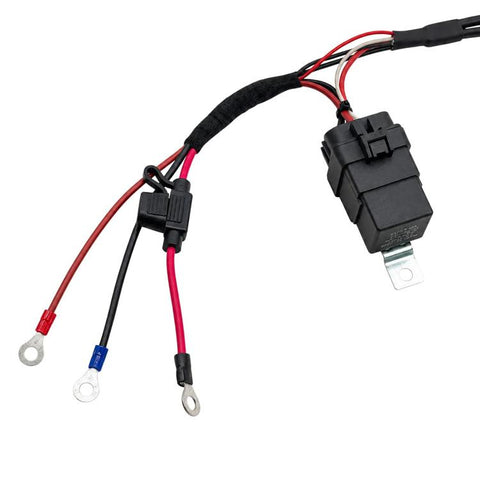 Car Yacht & Boat Fuel Tank Cover Switch Waterproof Momentary Rocker Switch Harness With Fuse