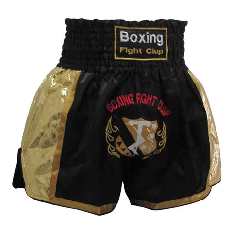 ZhuoAo Muay Thai Boxing Shorts Kickboxing & Sanda Training Fight Shorts For Men & Women, S, M